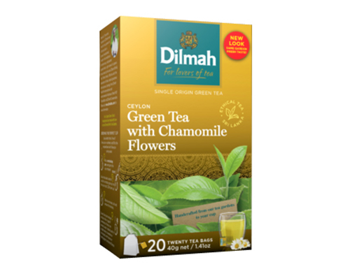 Dilmah Geen Tea With Camomile 40g